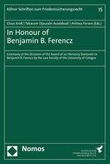 In Honour of Benjamin B. Ferencz