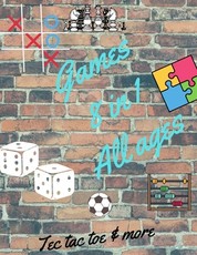 Tec tac toe & more Games 8 in 1 All ages