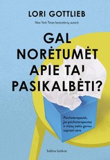Gal norėtumėt apie tai pasikalbėti? (knyga su defektais)
