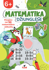 Matematika džiunglėse. Užduočių knygelė su lipdukais