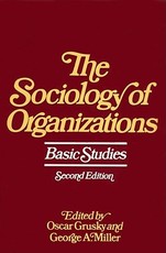 Sociology of Organizations