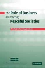 The Role of Business in Fostering Peaceful Societies