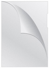 Aplankas-vokelis "L"120mic A4 100vnt skaidrus