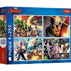 TREFL AVENGERS 4x250 det. dėlionių rinkinys