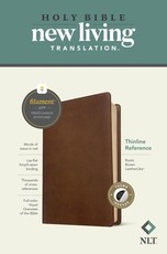 NLT Thinline Reference Bible, Filament Enabled Edition (Red Letter, Leatherlike, Rustic Brown, Indexed)