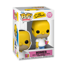 FUNKO POP! Vinilinė figūrėlė: The Simpsons - Homer with Krusty Burger
