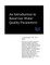 An Introduction to Reservoir Water Quality Parameters