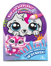 Fluvsies. Spalvink vandeniu ir atrask (violetinė)