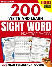 200 Write-and-Learn Sight Word Practice Pages