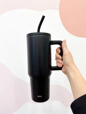 SEIK gertuvė-termosas (juoda), 1200 ml