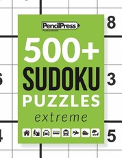 500+ Sudoku Puzzles Book Extreme