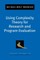 Using Complexity Theory for Research and Program Evaluation