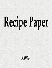 Recipe Paper