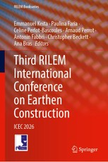 Third RILEM International Conference on Earthen Construction