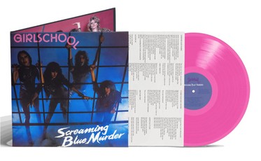 Vinilinė plokštelė LP Girlschool „Screaming Blue Murder“ (Pink Vinyl)