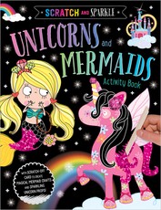 Unicorns and Mermaids Activity Book