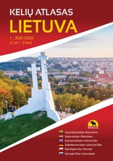 Lietuva. Kelių atlasas, 1 : 300 000