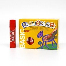 Pieštukinis guašas PLAYCOLOR Basic one raudonas