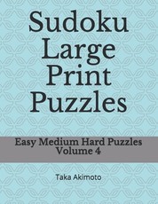 Sudoku Large Print Puzzles