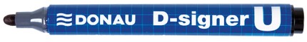 Žymeklis permanentinis juodas U