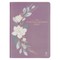The Spiritual Growth Bible, Study Bible, NLT - New Living Translation Holy Bible, Vegan Leather, Purple Printed Floral