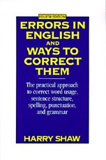 Errors in English and Ways to Correct Them