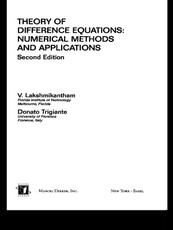 Lakshmikantham, V: Theory Of Difference Equations Numerical