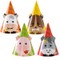 Popierinės kepurėlės „Happy Farm“, 6 vnt., 4 dizainai