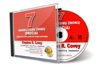7 sėkmės lydimų žmonių įpročiai. Didžiausią įtaką padariusi knyga pasaulyje. Audio knyga. 1 CD