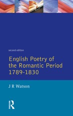 Watson, J: English Poetry of the Romantic Period 1789-1830