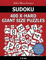 Sudoku 400 Extra Hard Giant Size Puzzles To Keep Your Brain Active For Hours