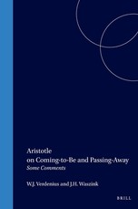 Aristotle on Coming-To-Be and Passing-Away