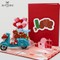 3D iššokantis atvirukas  „Vespa“