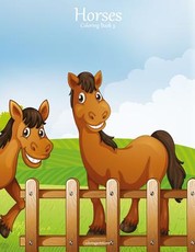 Horses Coloring Book 3