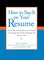 How to Say It on Your Resume