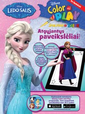 Ledo šalis. Atgyjantys paveikslėliai