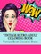 Vintage Retro Adult Coloring Book