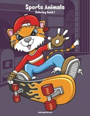 Sports Animals Coloring Book 1