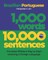 1,000 Words 10,000 Sentences - a Brazilian Portuguese Frequency List