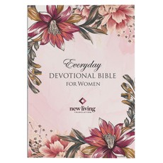 NLT Holy Bible Everyday Devotional Bible for Women New Living Translation, Floral