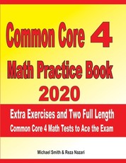 Common Core 4 Math Practice Book 2020