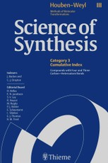 Science of Synthesis: Index Volume Category 3