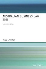 Australian Business Law 2016