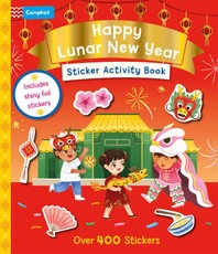 Happy Lunar New Year Sticker Activity Book