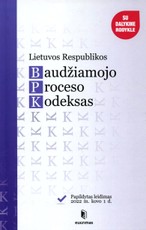 Lietuvos Respublikos baudžiamojo proceso kodeksas