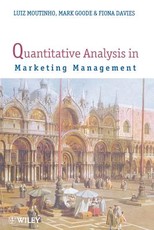 Quantitative Analysis in Marketing Management