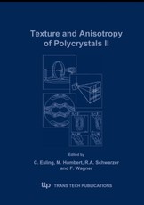 Texture and Anisotropy of Polycrystals II