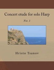 Concert etude for solo Harp