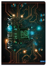 Sąsiuvinis(platus) A5 12lap 80g linija MATRIX