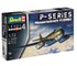 Plastikinis lėktuvo modelis Messerschmitt P.1099A‑P‑SER, 1:72